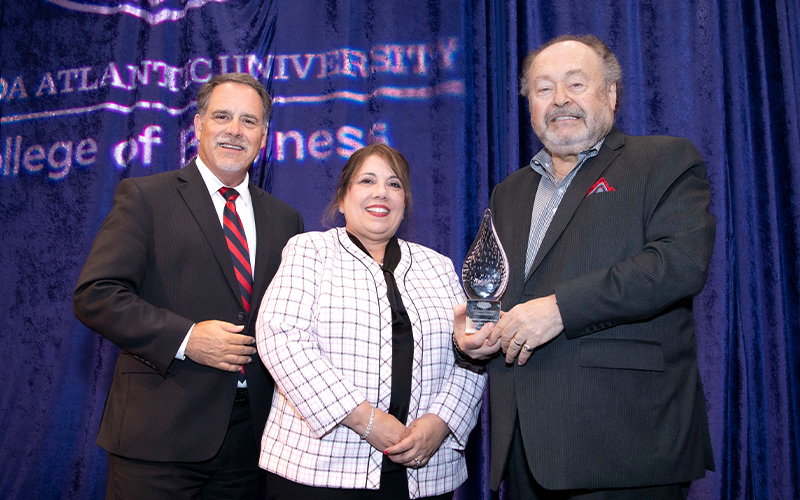 People’s Trust Insurance CEO George W. Schaeffer Honored with FAU Business Leader of the Year Award